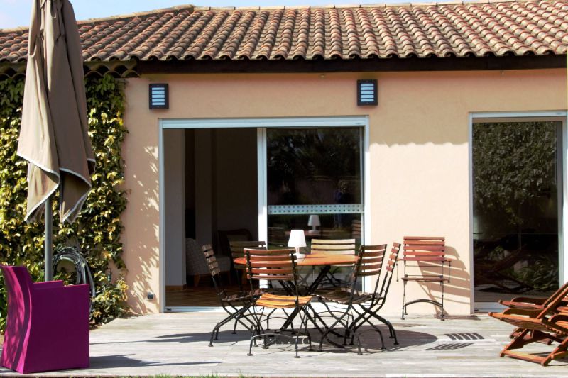 Corse location Villa Calita avec espace repas extérieur